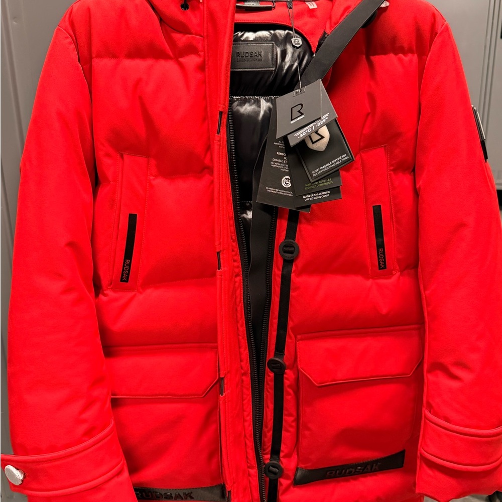 RUDSAK Vibrant Red Jacket - Picture 7 of 9